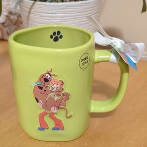 Rae Dunn Scooby Doo And shaggy Heebie Jeebies Mug Brand New